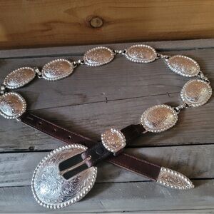 Tony Lama Concho Belt